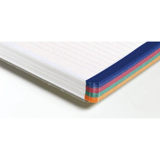 Rhodia 4 Colors Notebook - Side Wirebound 9 x 11.75 Lined Paper (Black)