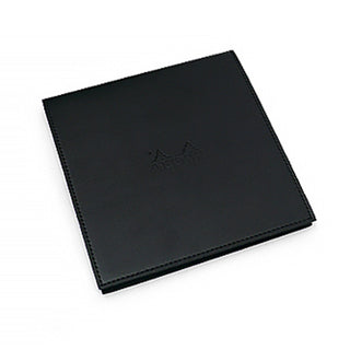 Rhodia Black Pad Holder with Rhodia Graph Pad - 5 3/4 x 5 3/4 Refillable