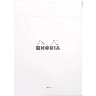 Rhodia Ice N18 Pad - Top Staplebound 8 1/4 x 11 3/4 Lined Paper