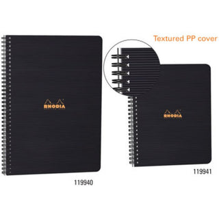 Rhodiactive Business Meeting Book 90 - Textured Cover 6 1/2 x 8 1/4 Lined