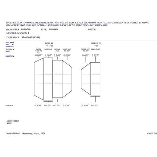 Ring Bushing Set - 8 Piece