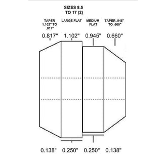 Ring Bushing Set - 8 Piece