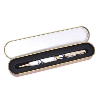 Rounded Metal Pen Boxes