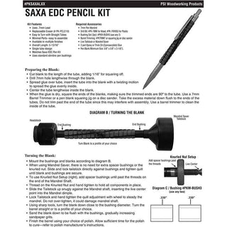 Saxa EDC Click Pencil Kits