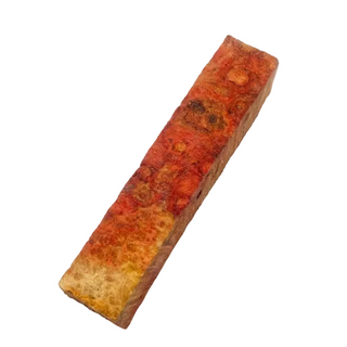 Stabilized Flame Box Elder Burl Pen Blanks