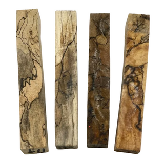 Stabilized Spaulted Northern Maple Pen Blanks