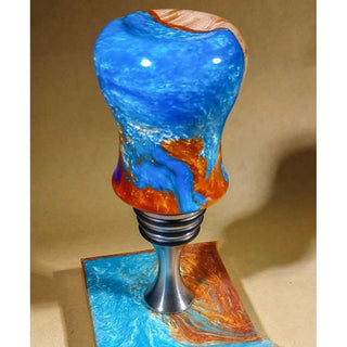 Self-Standing Stainless Steel Hourglass Bottle Stopper Kit - #501