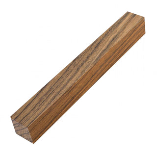 Shedua pen blanks with golden-brown color and dark contrasting grain patterns for custom pen turning and woodworking projects.
