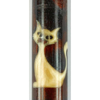 Siamese Cat Rotacrylic Pen Blank