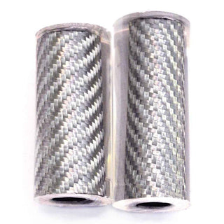 Silver Woven Fiber Pen Blanks - Jr II Series