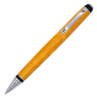 Sleek Cigar Ballpoint Pen Kits in Chrome