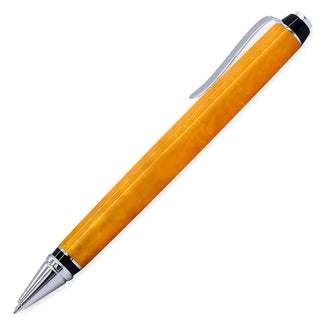 Sleek Cigar Ballpoint Pen Kits in Chrome. Side view.