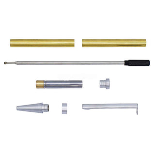 Slimline Pen Kits. Stain Chrome Parts