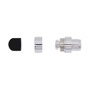 Stylus Caps for 7mm & Slimline Pen Kits. Silver plate
