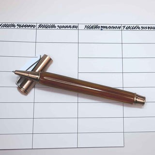 Snap Cap Rollerball Pen Kits Antique Copper Life style