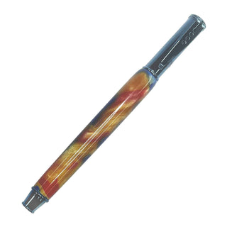 Snap Cap Rollerball Pen Kits Steel Blue Ti