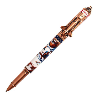 Shuttle Rollerball Pen Kit in antique copper