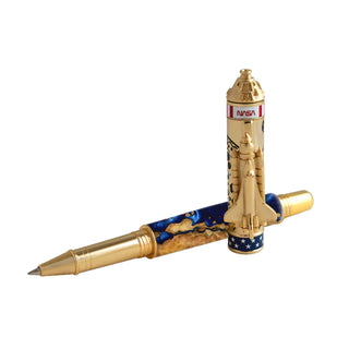 Shuttle Rollerball Pen Kit in gold