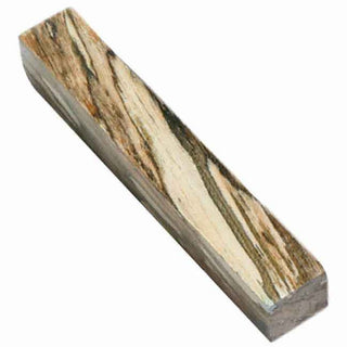 Spalted Hackberry Pen Blanks - 3/4 x 3" Clear Stabilized (Sierra Sized)