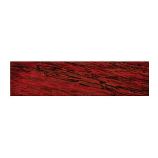 Spalted Tiger Oak Pen Blanks - Dyed & Stabilized Red