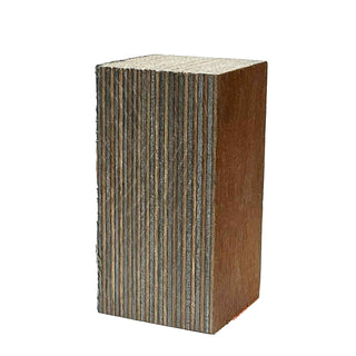 SpectraPly bottle stopper blank dyed birch laminate. Coffee