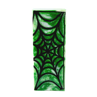 Spider Web 3D Printed Pen Blank - Green & Web White