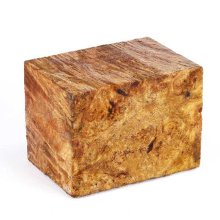Stabilized Bottle Stopper Blank - Maple Burl
