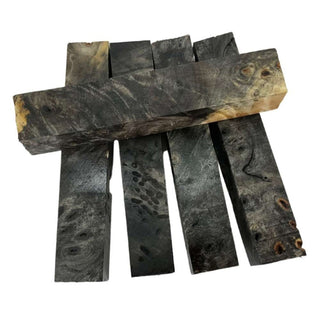 Stabilized Buckeye Burl Pen Blanks - Jumbo Dark