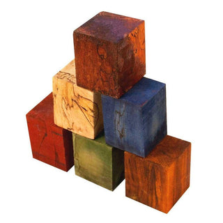 Stabilized Spalted Maple Bottle Stoppers - 6 Piece Combo Set