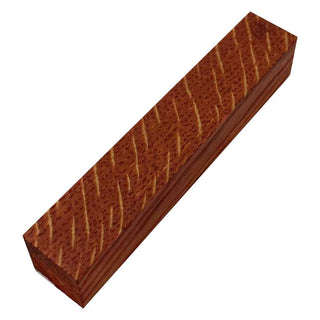 Stabilized Tiger Oak Pen Blanks. Red