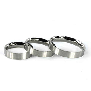 Stainless Steel Comfort Ring Cores - 4mm
