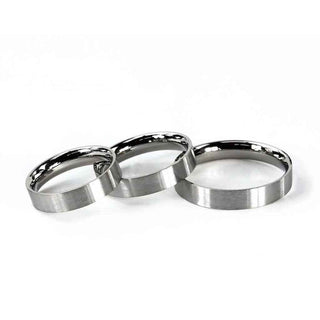 Stainless Steel Comfort Ring Cores - 4mm