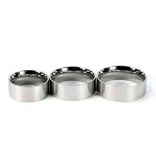 Stainless Steel Comfort Ring Cores - 8mm