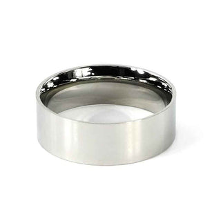 Stainless Steel Comfort Ring Cores - 8mm