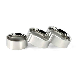 Stainless Steel Comfort Ring Cores - 8mm