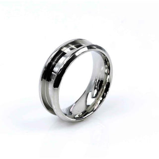 Stainless Steel Inlay Comfort Ring Cores