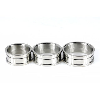 Stainless Steel Threaded 2-Piece Ring Cores