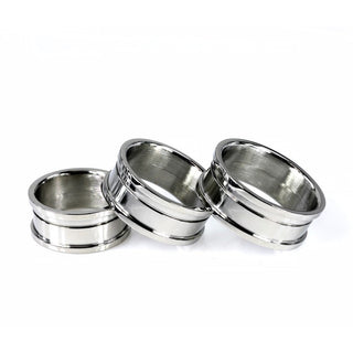 Stainless Steel Threaded 2-Piece Ring Cores