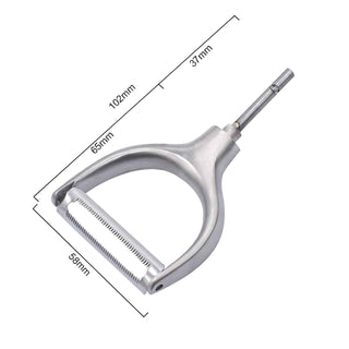 Y-shaped serrated vegetable peeler kit dimensions with 304 stainless steel hardware