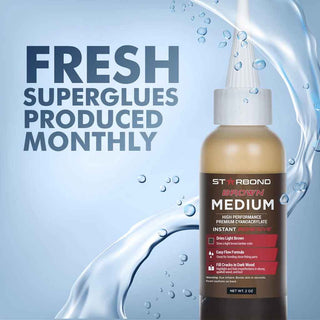 Starbond Brown Medium CA Glue