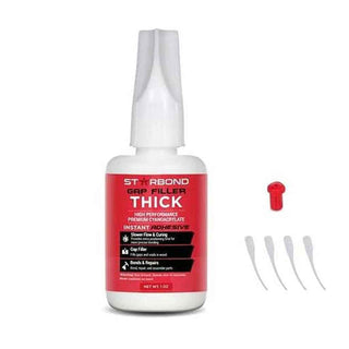 Starbond Gap Filler Thick CA Glue. 1 oz