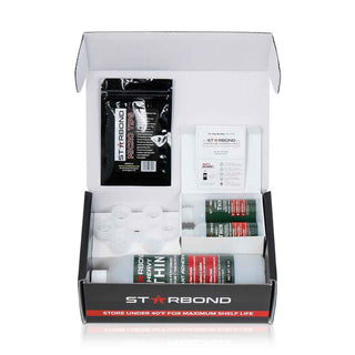 Starbond Heavy Thin CA Glue. 16 oz box