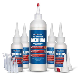 Starbond Multi-Purpose Medium CA Glue. 16 oz bottle