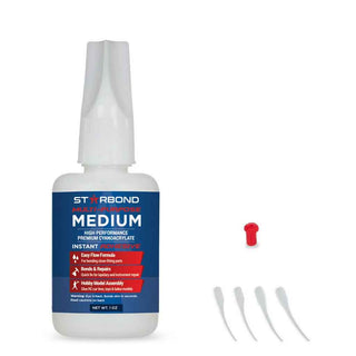 Starbond Multi-Purpose Medium CA Glue. 1oz