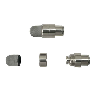 Mesh Stylus Caps for 7mm & Slimline Pen Kits. Chrome
