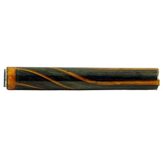 Super Spiral Pen Blanks - Four Twist Emerald & Gold