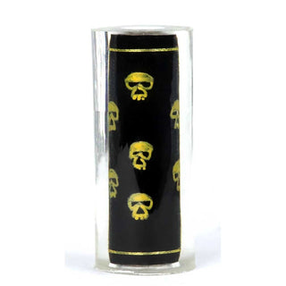 Thread Art Pen Blanks - Hand Painted Gold Skulls - Sierra