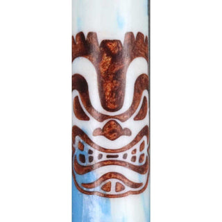 Tiki Mask Rotacrylic pen blank