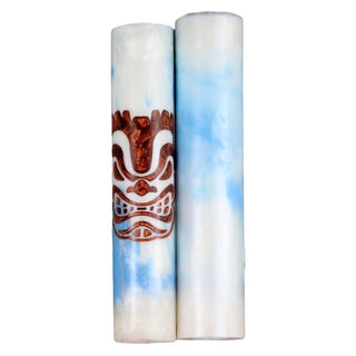 Tiki Mask Rotacrylic pen blank