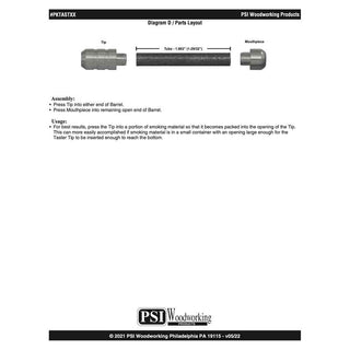 Tobacco Taster Kits (PSI)